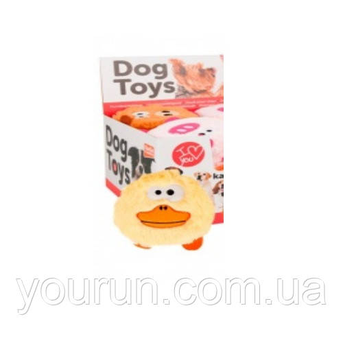 Flamingo (ФЛАМІНГО) Head Plush ФЛАМІНГО ХЕД м'яка іграшка для собак, плюш, 13см