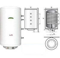 Бойлер косвенного нагрева Elektromet WJ/W Venus plus 140 л