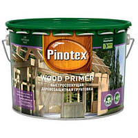 PINOTEX WOOD PRIMER Бесцветная 10л быстросохнущая защитная грунтовка для дерева