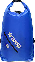 Рюкзак герметичний гермомішок Tramp Diamond Rip-Stop 40 л TRA-257 Blue