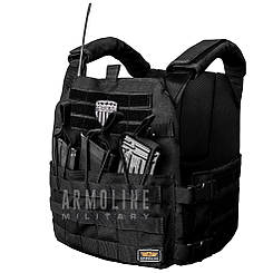 Плитоноска Plate Carrier KARGO BLACK (Cordura)