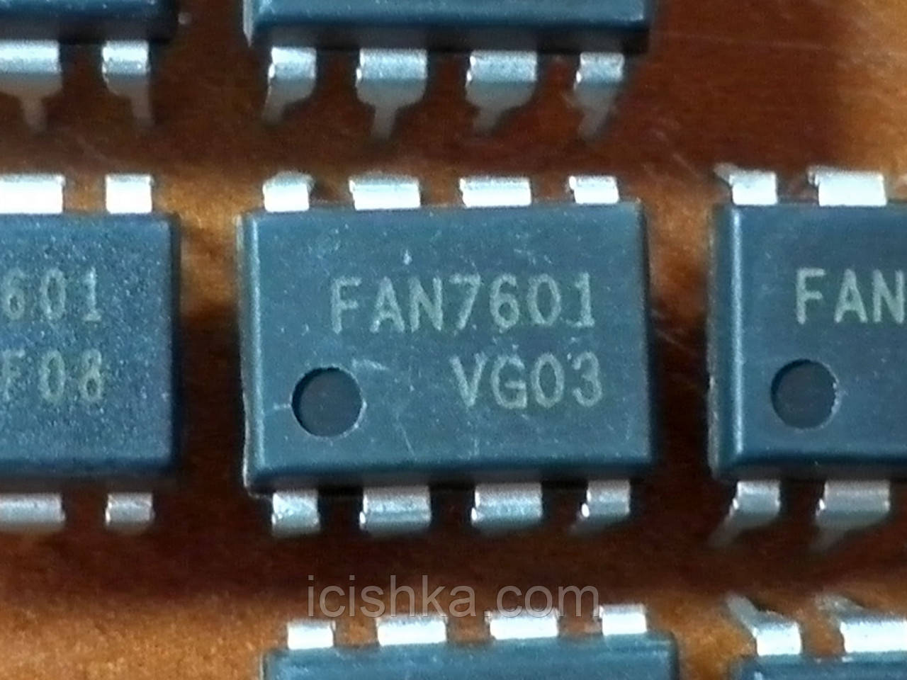 FAN7601 DIP8 — ШІМ контролер для ДБЖ тюнера
