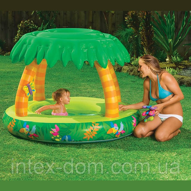 Надувний басейн Intex 57408, 155 см х 112 см.