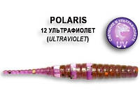 Съедобный силикон Crazy Fish Polaris 4,5 12 Ultraviolet