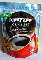 Кофе Nescafe. Кофе Нескафе Классик. Кофе растворимый гранулированный 250г мягкая упаковка