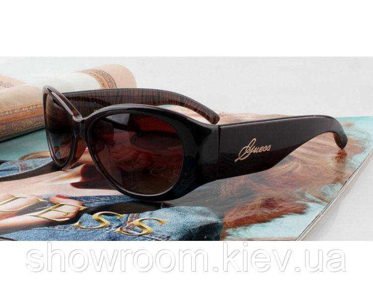 Сонцезахисні окуляри в стилі Guess (GUF 208 brown) Lux