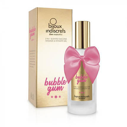 Масажний гель Bubblegum — 2 в 1, 100 мл  , фото 2