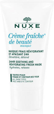 Зволожувальна заспокійлива маска Nuxe 24h Moisturizing Mask Creme Fraiche De Beaute