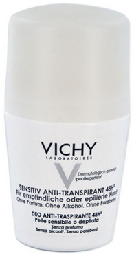 Дезодорант-антиперспірант для чутливої шкіри 48г Віші Vichy Sensitive Anti-Transpirant 48H