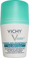 Шариковый дезодорант-антиперспирант 48ч Виши Vichy 48H Anti-Perspirant Treatment от пятен