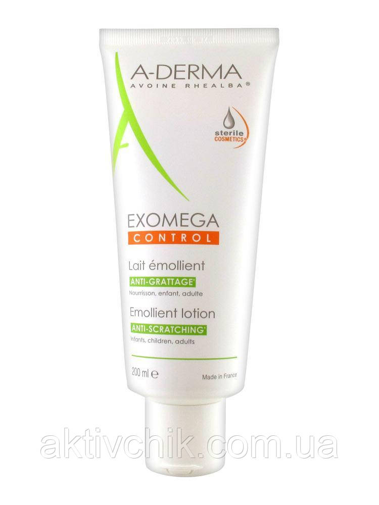 Пом'якшувальну молочко А-Дерма Экзомега A-Derma Exomega Emollient Milk 200мл