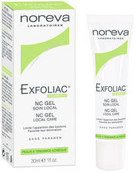 Гель для локального нанесенияНорева Эксфолиак Noreva Laboratoires Exfoliac NC Gel