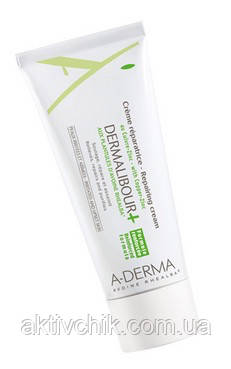 Пом'якшувальний антибактеріальний крем з екстрактом Вівса A-Derma Dermalibour+ Repairing Cream 100мл, фото 1