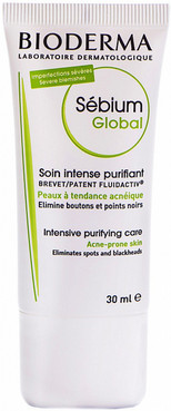 Оздоровчий засіб для обличчя Біодерма Bioderma Sebium Global Intensive Care Purifying