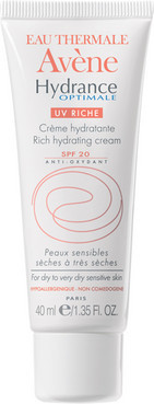 Рясний захисний крем Avene Hydratation Hydrance Optimale UV Riche SPF 20