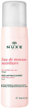 Очищаючий міцелярний мус c пелюстками троянд Nuxe Micellar Foaming Cleanser With Rose Petals, фото 1