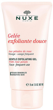 Гель-скраб c пелюстками троянд Nuxe Exfoliating Gel With Rose Petals Нюкс Ексфолиат Гель віз роуз петалс, фото 1