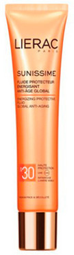 Сонцезахисний засіб для обличчя Lierac Sunissime Energizing Protective Fluid Global Anti-Aging SPF 30, фото 1