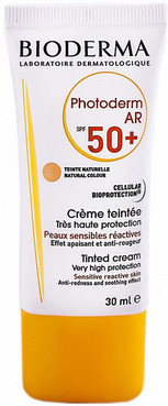 Сонцезахисний тональний крем Bioderma Photoderm AR SPF 50+ Tinted Sun Cream