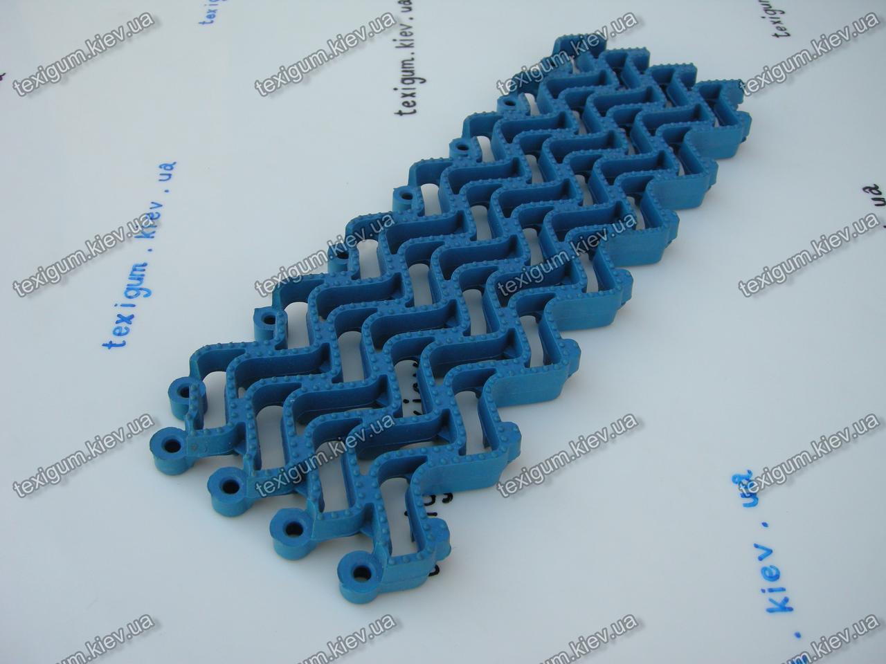 Грязезащитное антискользящее резиновое покрытие Волна-15 Синее - фото 2 - id-p941735743