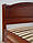 Ліжко двоспальне дерев'яне «Ірина», фото 10