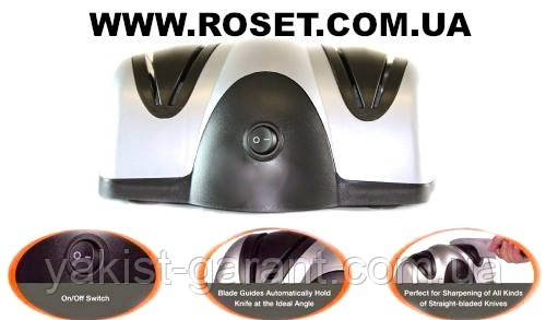 Електрична точилка для ножів Lucky Home Electric Knife Sharpener, фото 1