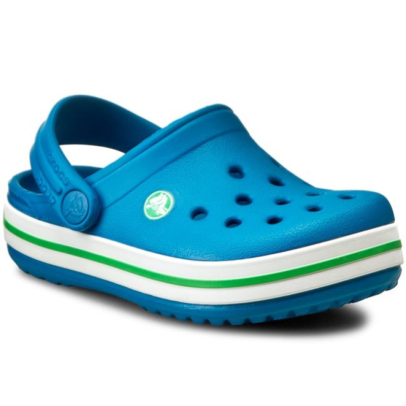 Крокси дитячі сабо Крекбенд оригінал/Crocs Kids' Crocband Clog (10998), Сині 24