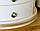 Тумба приліжкова "Імператор" тумбочка для спальні біла, фото 10
