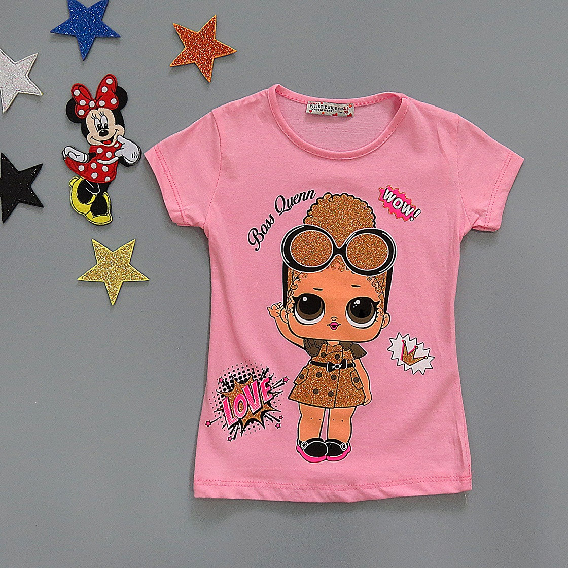 Футболка LOL для дівчинки. 86 см, фото 1