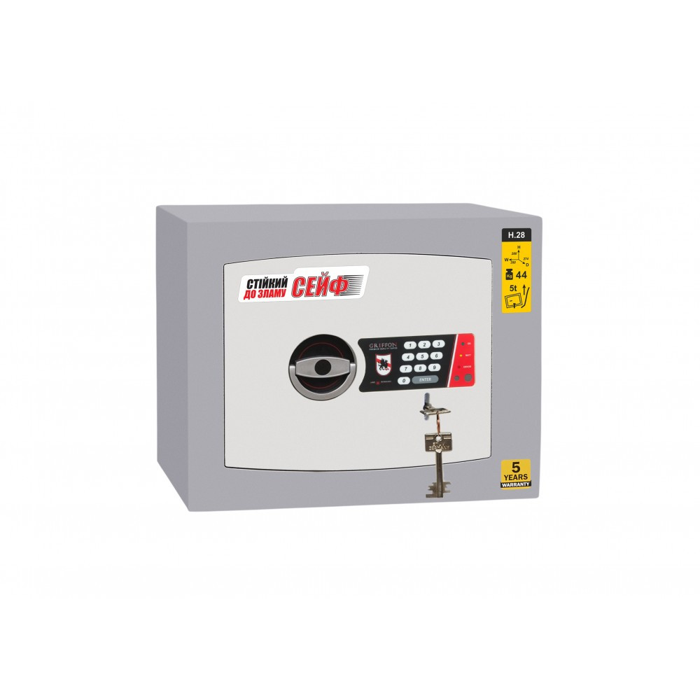 Сейф зламостійкий Griffon HG.28.K.ET (ПІД ЗАМОВЛЕННЯ)