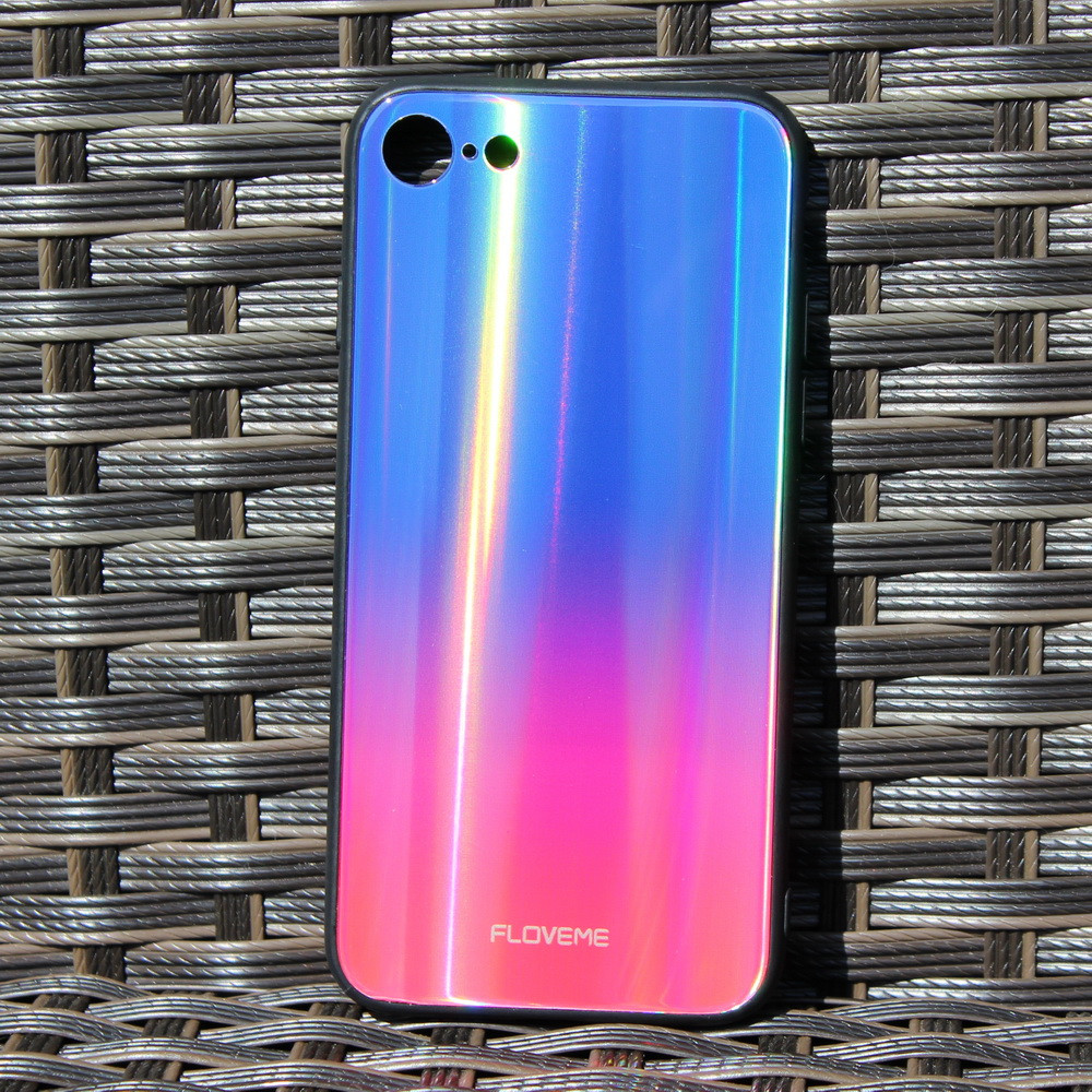Чохол для Apple iPhone 7 8 Floveme Laser Glass, фото 1