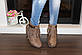Ботильйони жіночі замшеві на танкетці Д431, фото 8