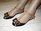 Босоніжки жіночі чорні Б590, фото 5