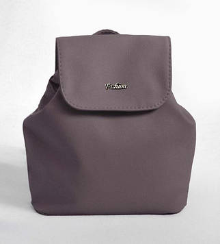 Женский серый мини рюкзак код 9-52