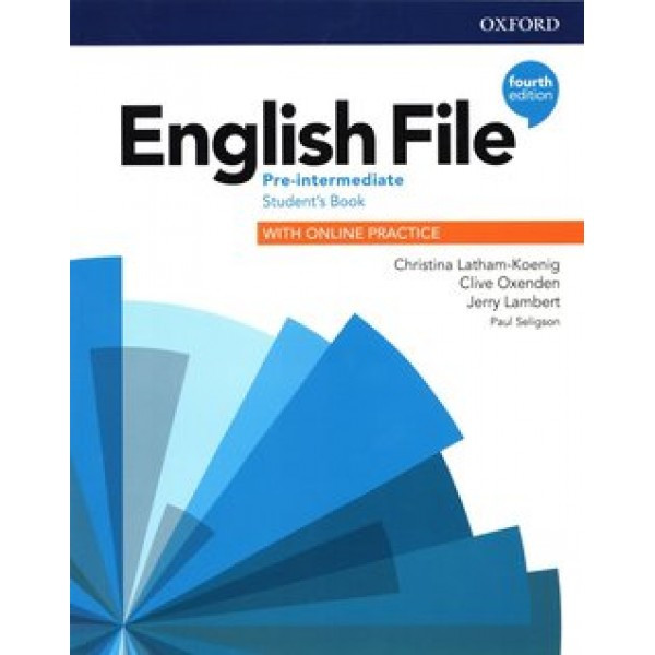English File Fourth Edition Pre-Intermediate student's Book with Online Practice