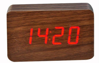Настільні електронні годинники з червоними цифрами VST 863 1