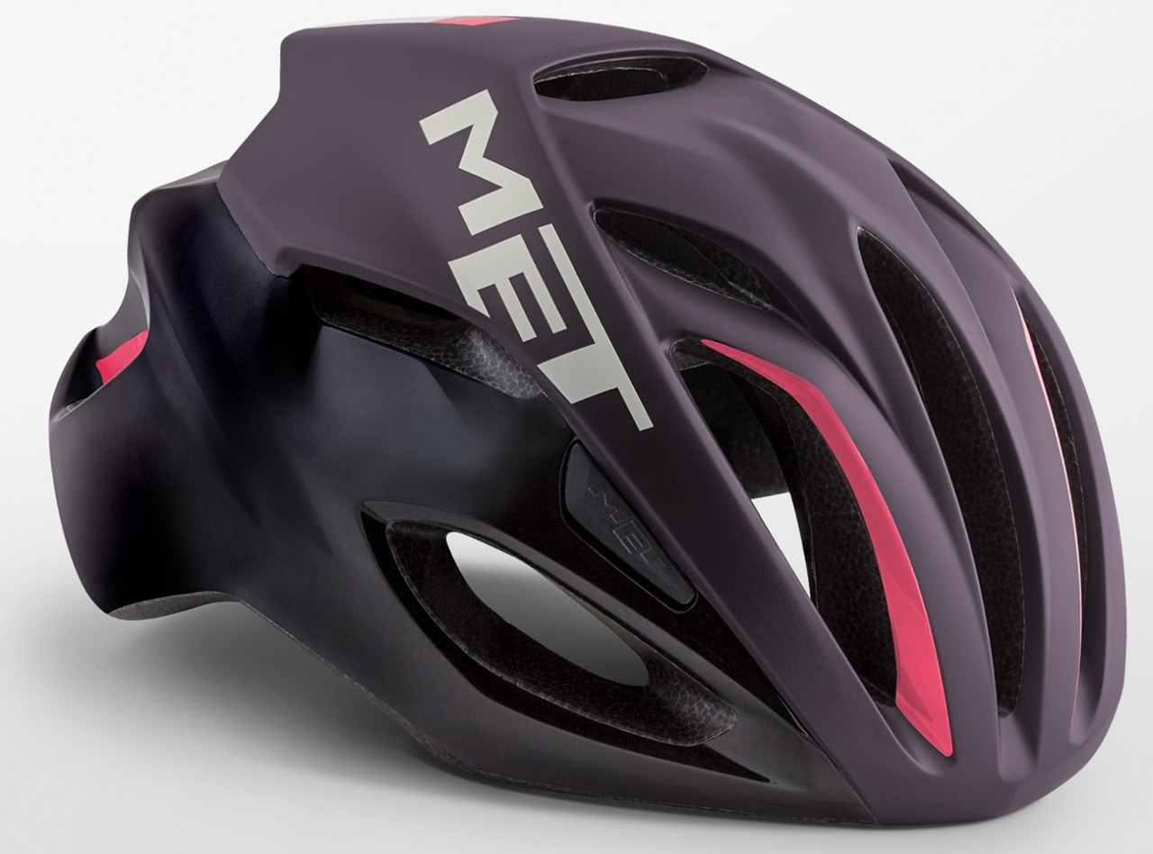 Шолом MET Rivale Deep Purple Black/Matt M 54-58