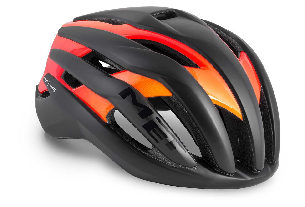 Шолом MET Trenta black Shaded Orange/Matt Glossy 56-58