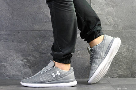 Кросівки Under Armour,текстиль,сірі, фото 2