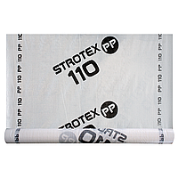 Супердиффузионая мембрана STROTEX 110 PP - гидроизоляционная пленка (прозрачный)- 75 м2