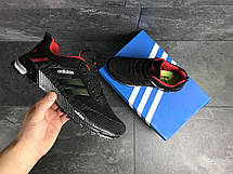 Кросівки Adidas Marathon,сітка,чорні з червоним 41р, фото 3