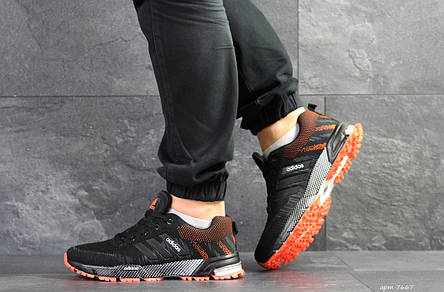 Кросівки Adidas Marathon,сітка,чорні 45р, фото 2