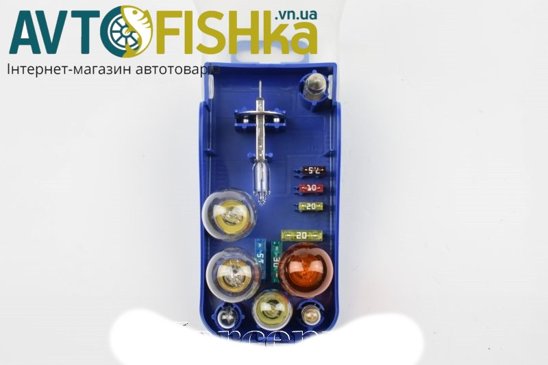 Набір ламп (аптечка) "TUNGSRAM" Н1 + 7 ламп, 6 запобіжників