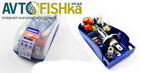 Набір ламп (аптечка) "TUNGSRAM" Н4 + 7 ламп, 6 запобіжників