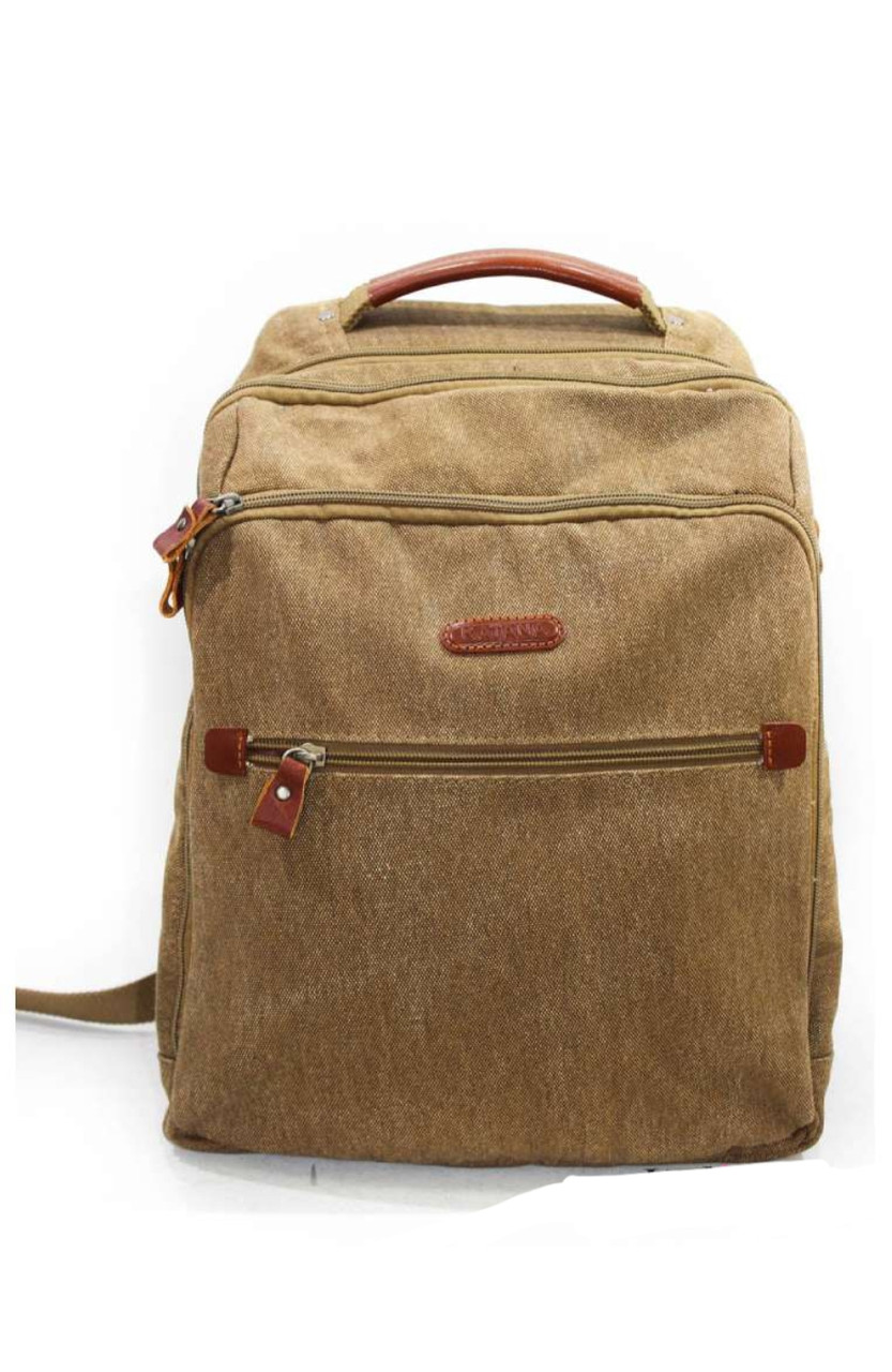 Повсякденний чоловічий рюкзак із щільної тканини стильний міський якісний молодіжний повсякденний, фото 1