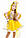 "Золота рибка" карнавальний костюм для дівчинки, фото 2