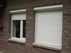 Ролети Алютех 55 ламель, замок, 2500х3000 мм, Ніколаїв