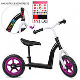 Дитячий біговел Profi Kids M 3438 N10-3, чорний, фото 2