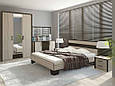 Спальня Скарлет дуб сонома/венге магія Сокме, фото 3