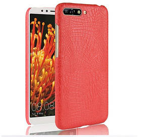 Чохол накладка Croco Style для Huawei Y6 2018 (6 кольорів)
